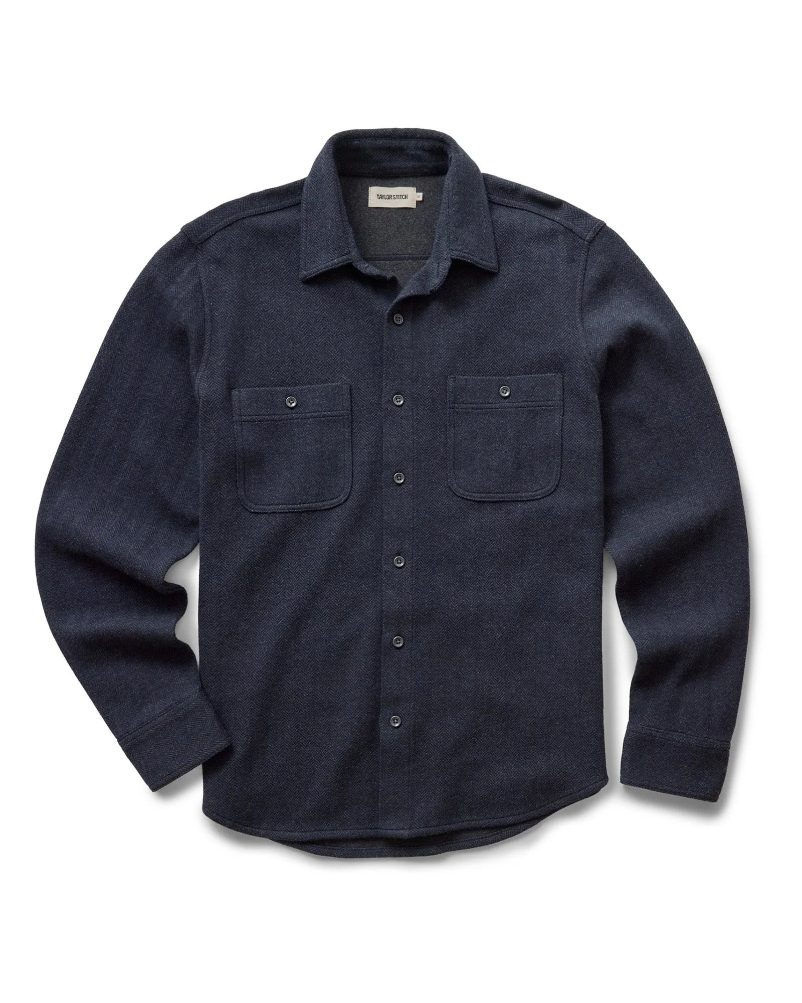 The North Shore Knit Shirt in Heather Navy - Image 6