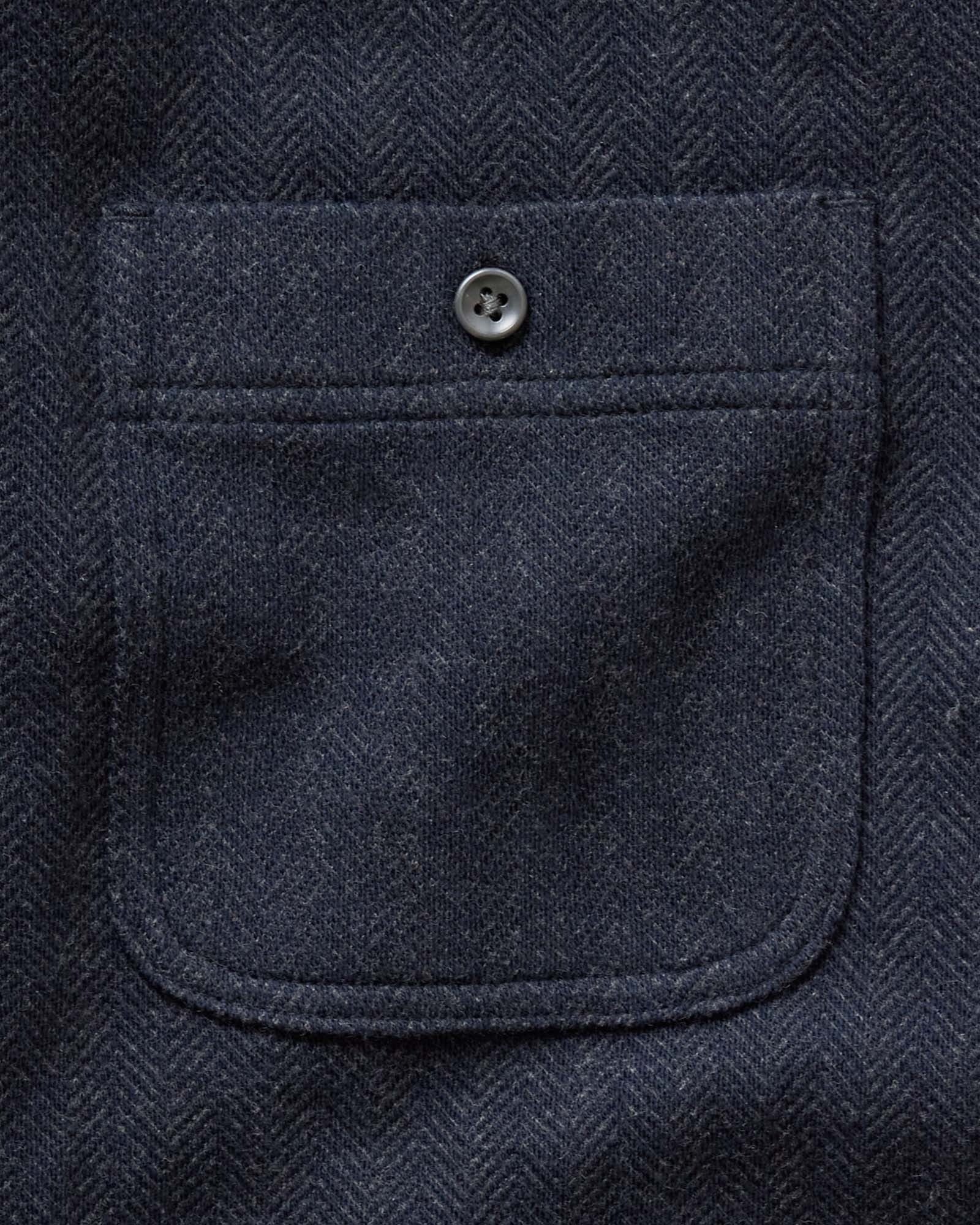 The North Shore Knit Shirt in Heather Navy - Image 7