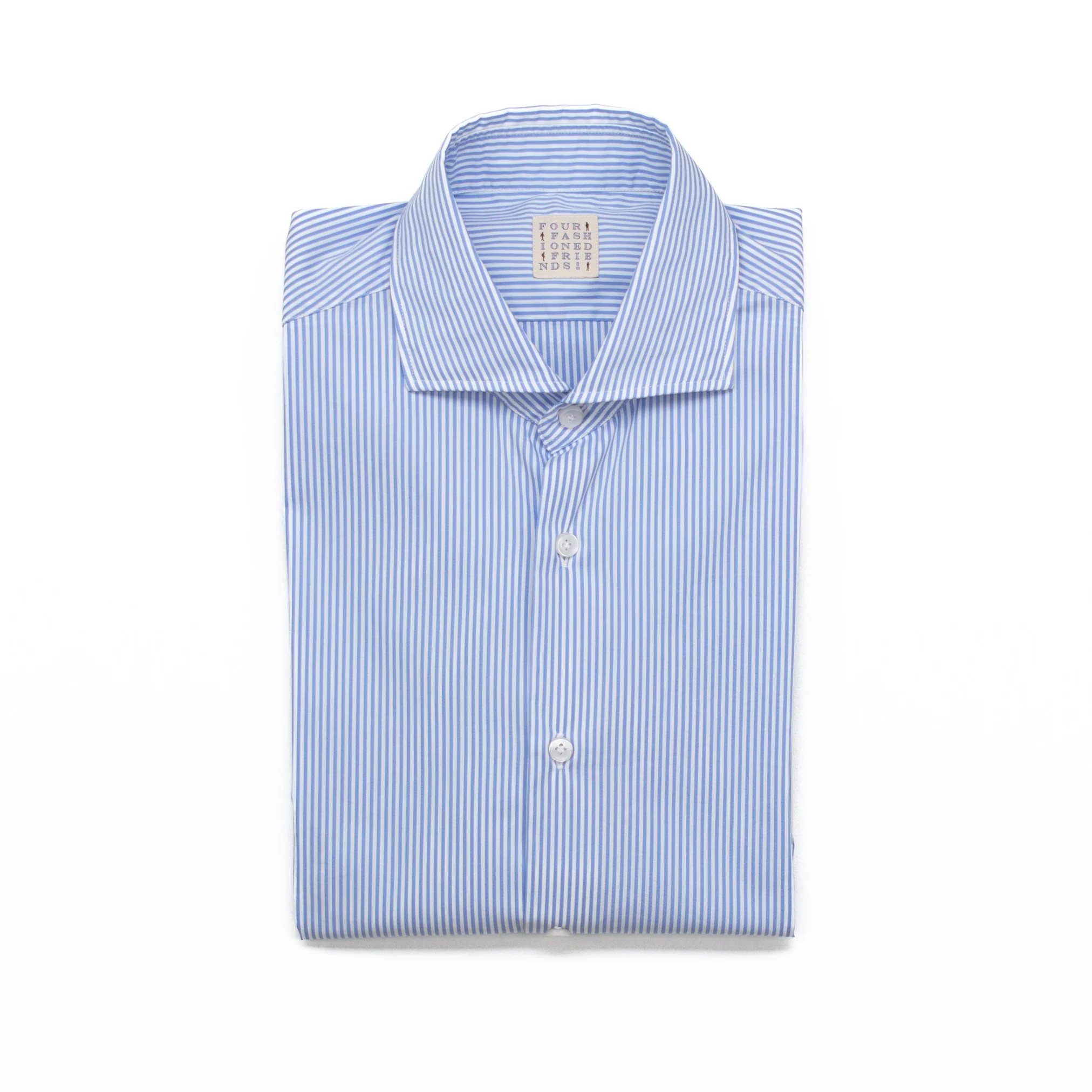 The Olbia Shirt in Blue Stripe