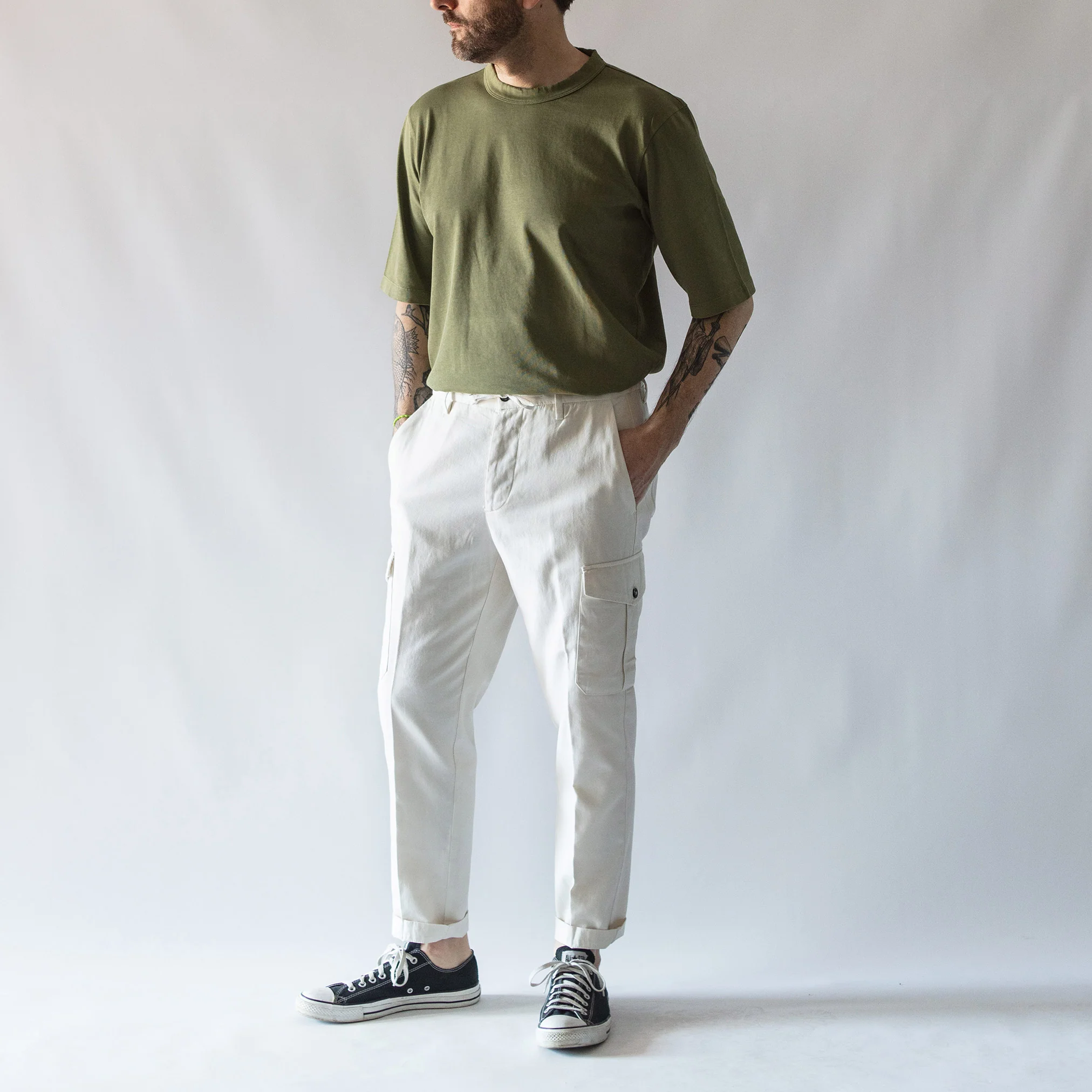The Seattle Pant in Panna - Image 2