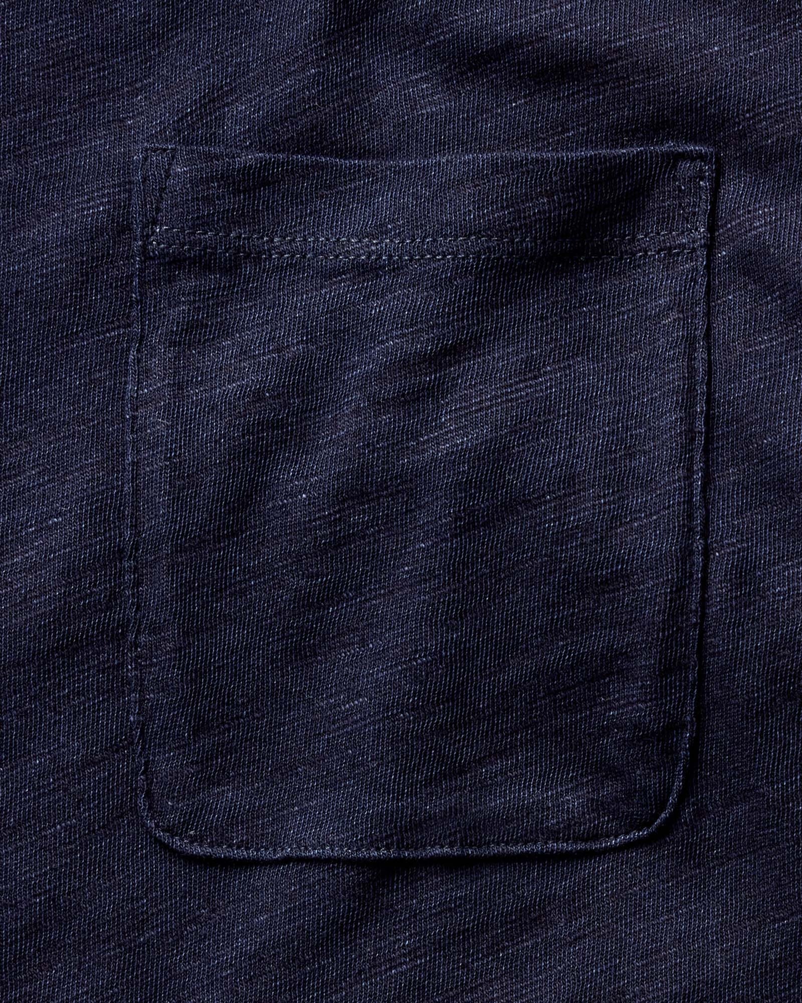 The Slub Tee in Rinsed Indigo - Image 6