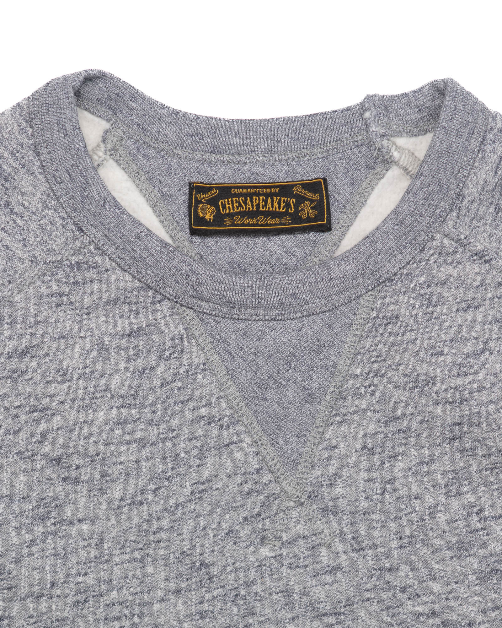 The Spokane Summer Sweatshirt in Grey Melange - Image 2