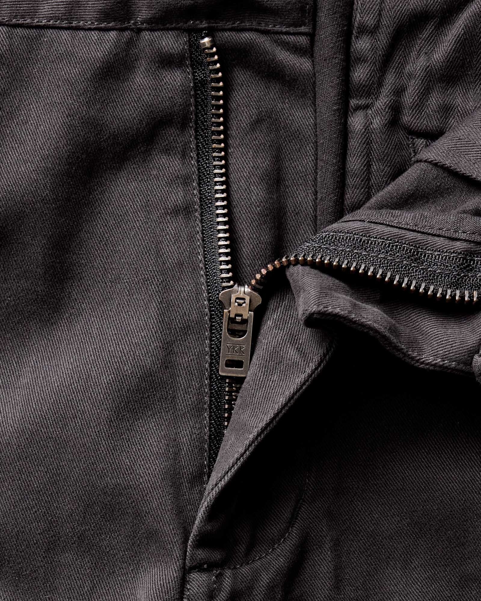 The Straight Foundation Pant in Organic Faded Black - Image 8