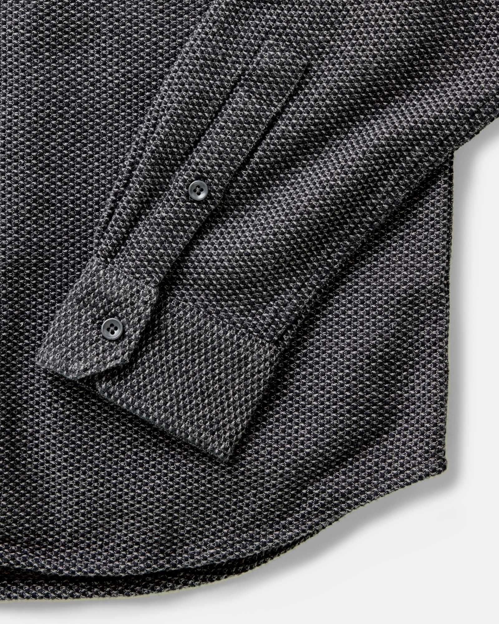 The Utility Shirt in Charcoal Sashiko - Image 7