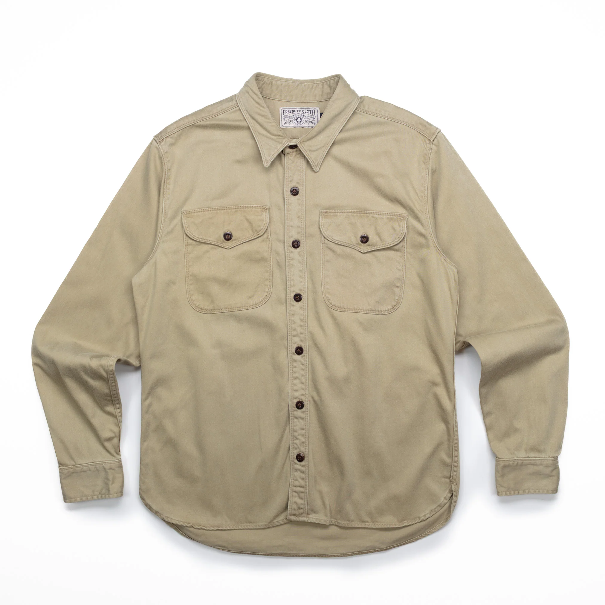 Utility Shirt in Khaki #1222