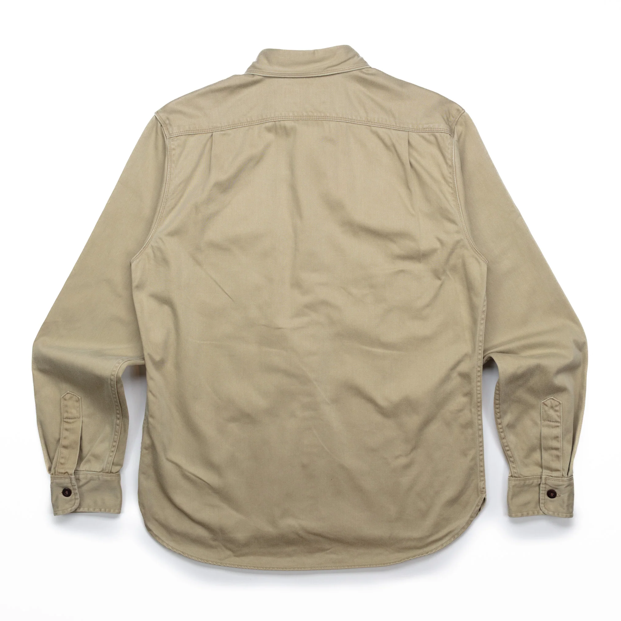Utility Shirt in Khaki #1222 - Image 3