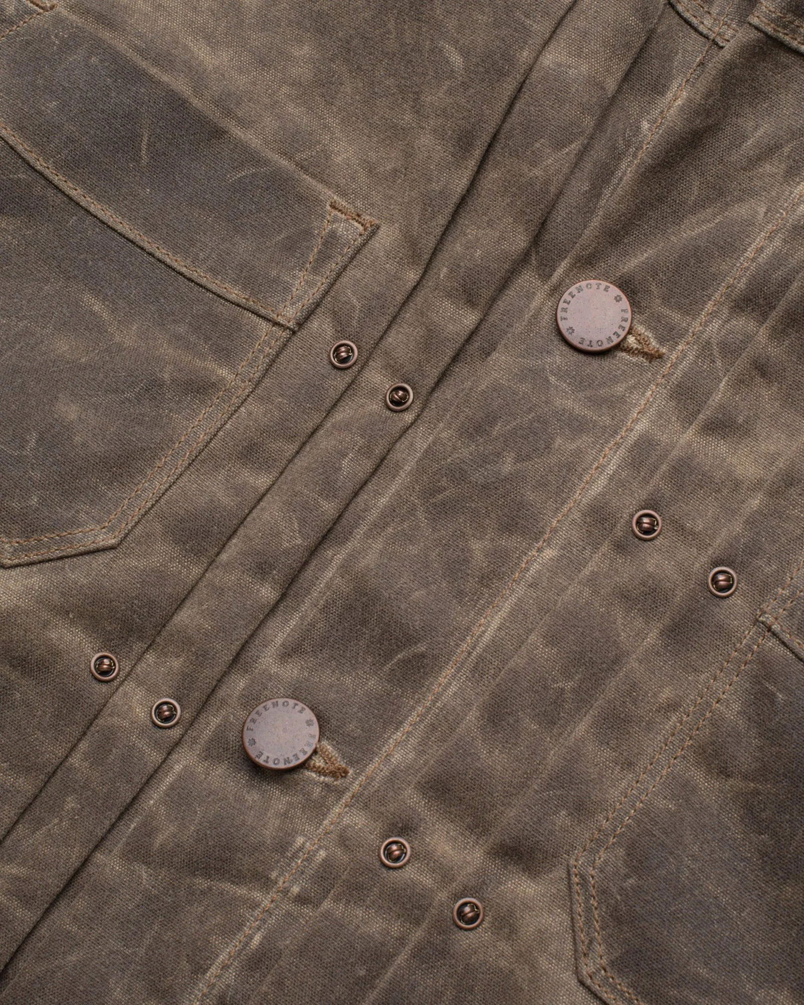 Waxed Riders Jacket in Oak - Image 4