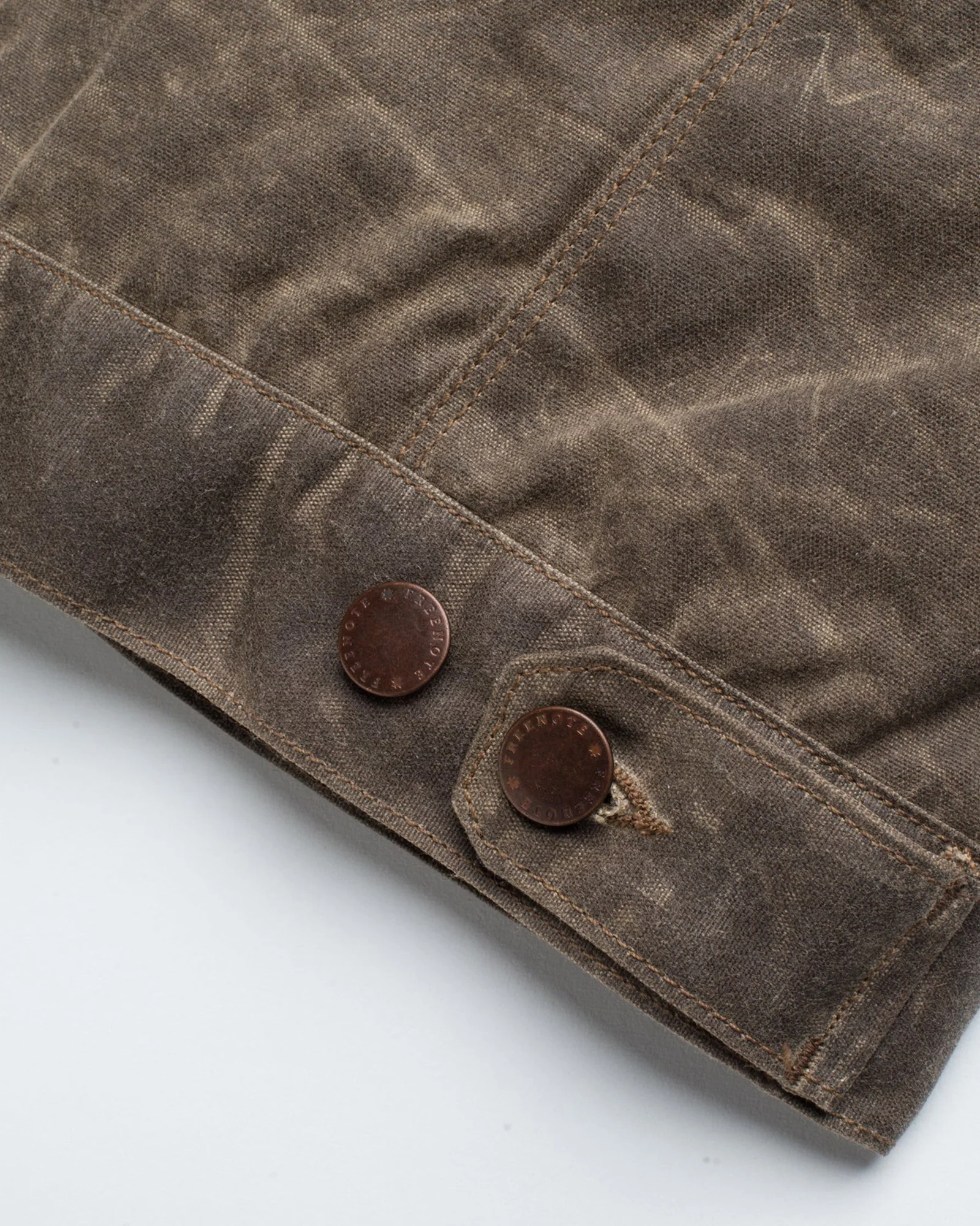 Waxed Riders Jacket in Oak - Image 8