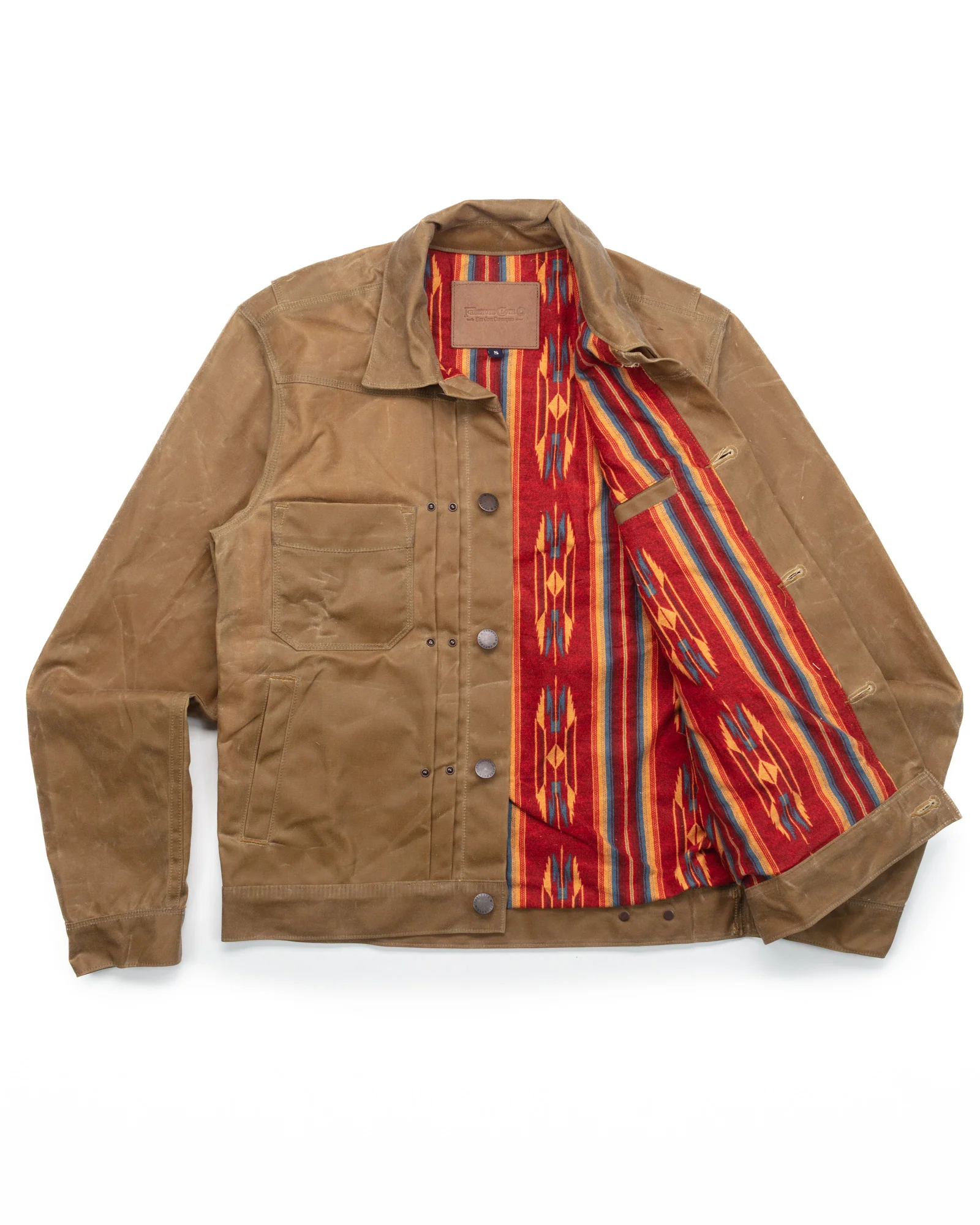 Waxed Riders Jacket - Tumbleweed - Image 5