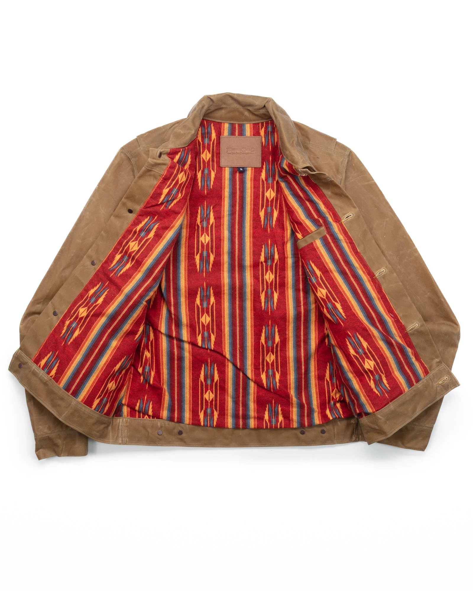 Waxed Riders Jacket - Tumbleweed - Image 6