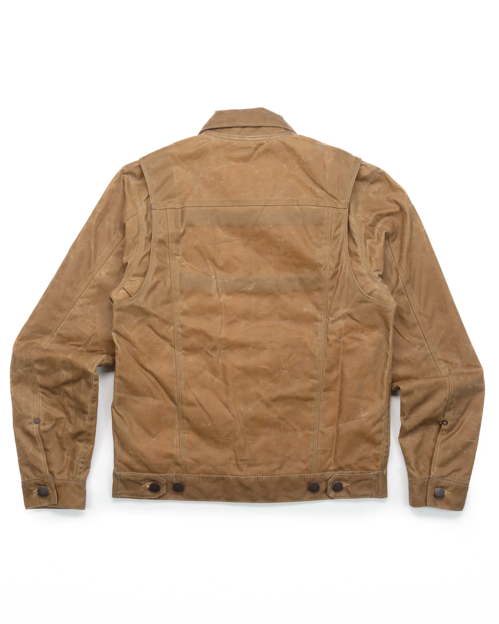 Waxed Riders Jacket - Tumbleweed - Image 7