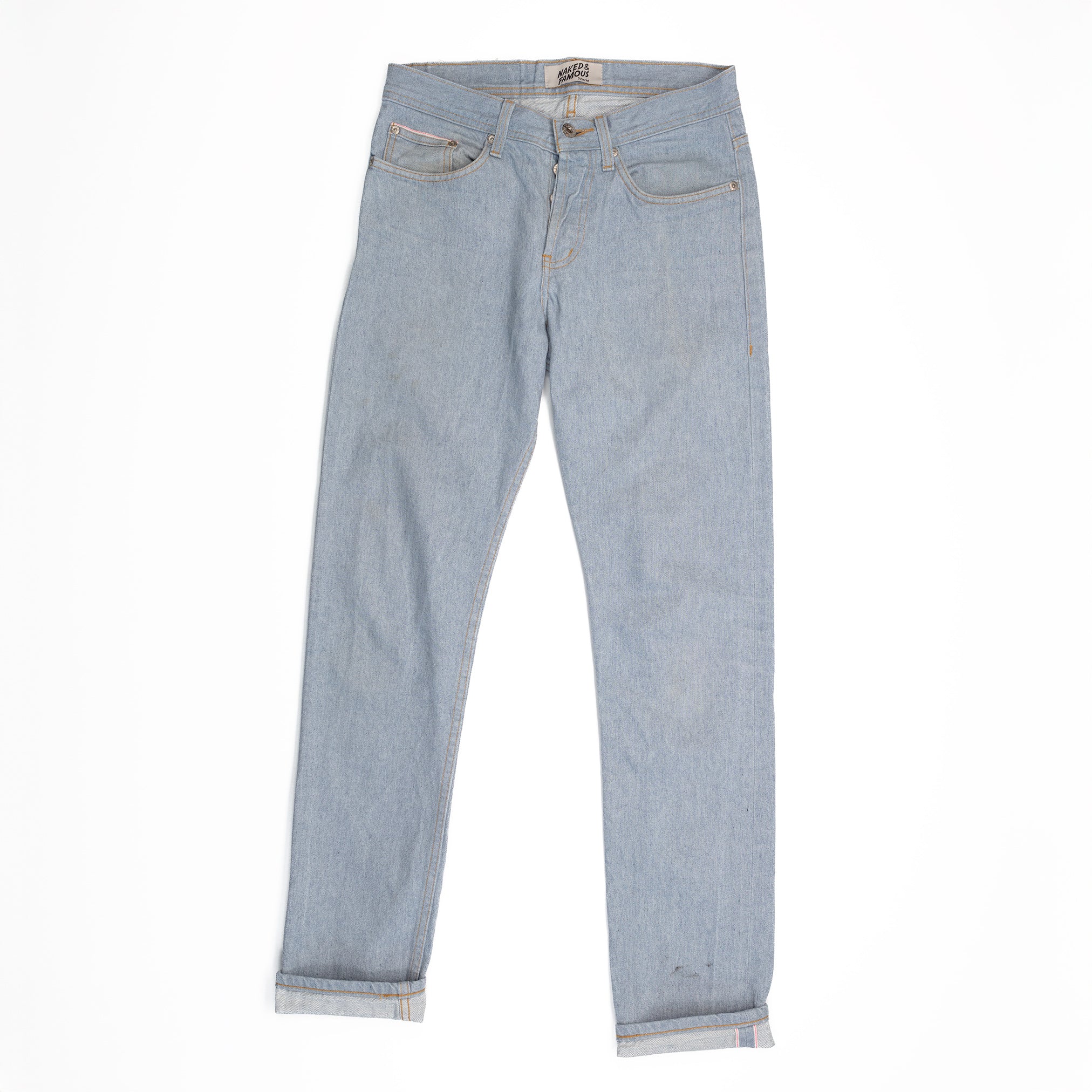 Weird Guy Recycled Selvedge Stone Blue - 29 - Image 2
