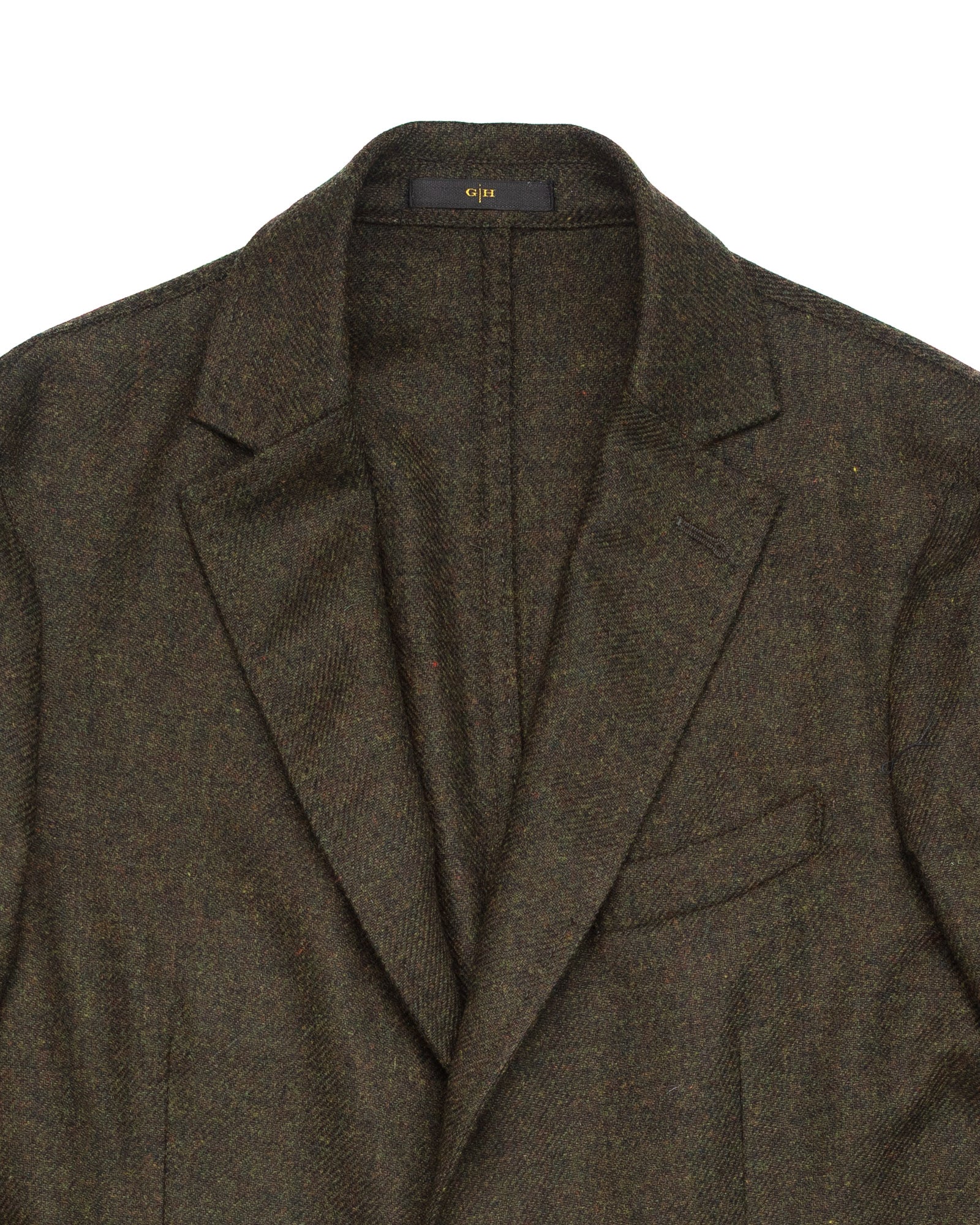 Wool Blazer in Loden Green - Image 3