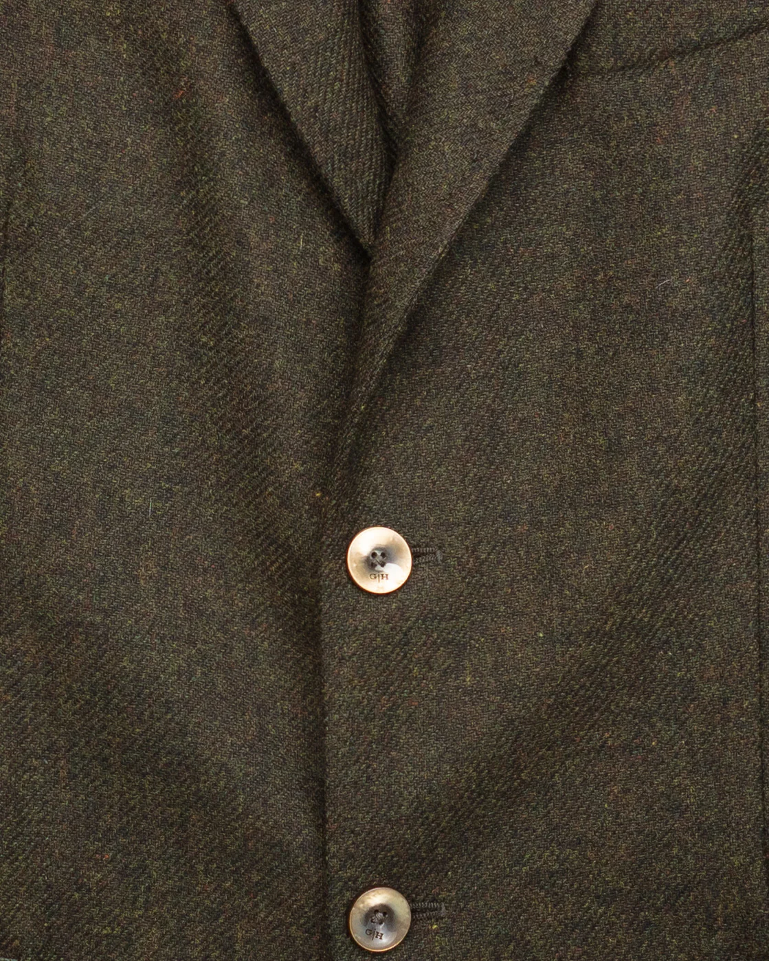Wool Blazer in Loden Green - Image 4