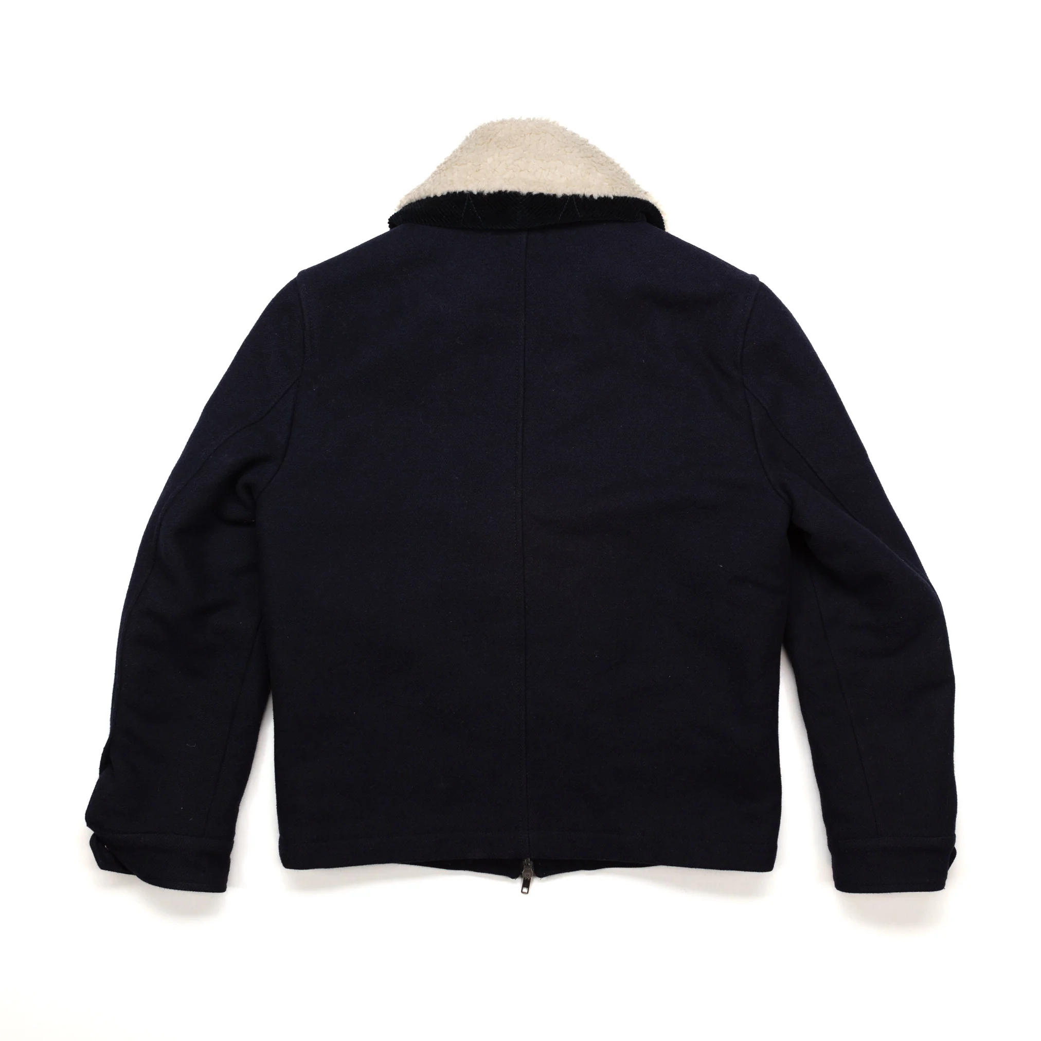 Wool Jacket in Navy #1056 - Image 4