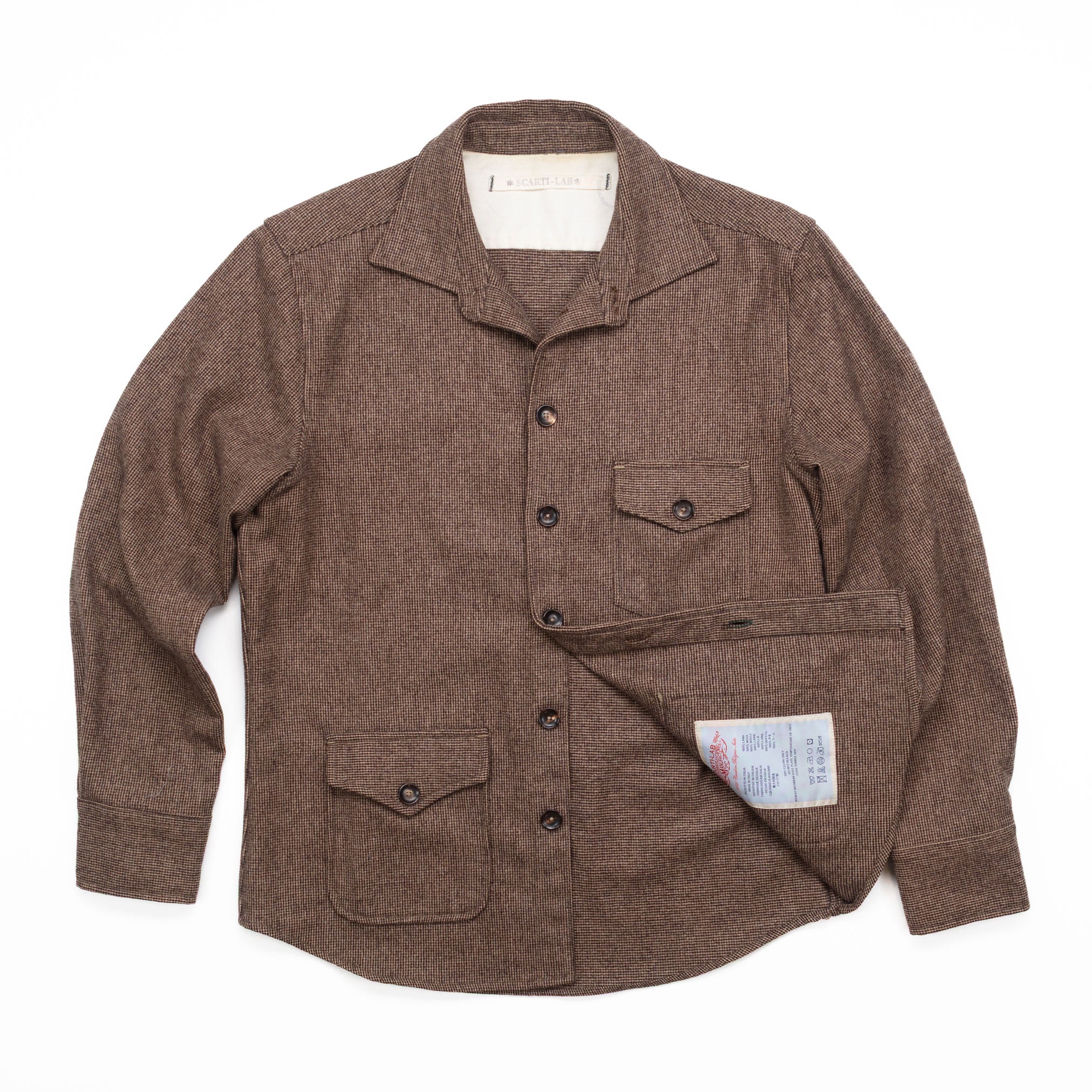 Wool Shirt Jacket Style 410 #1211 - Image 3