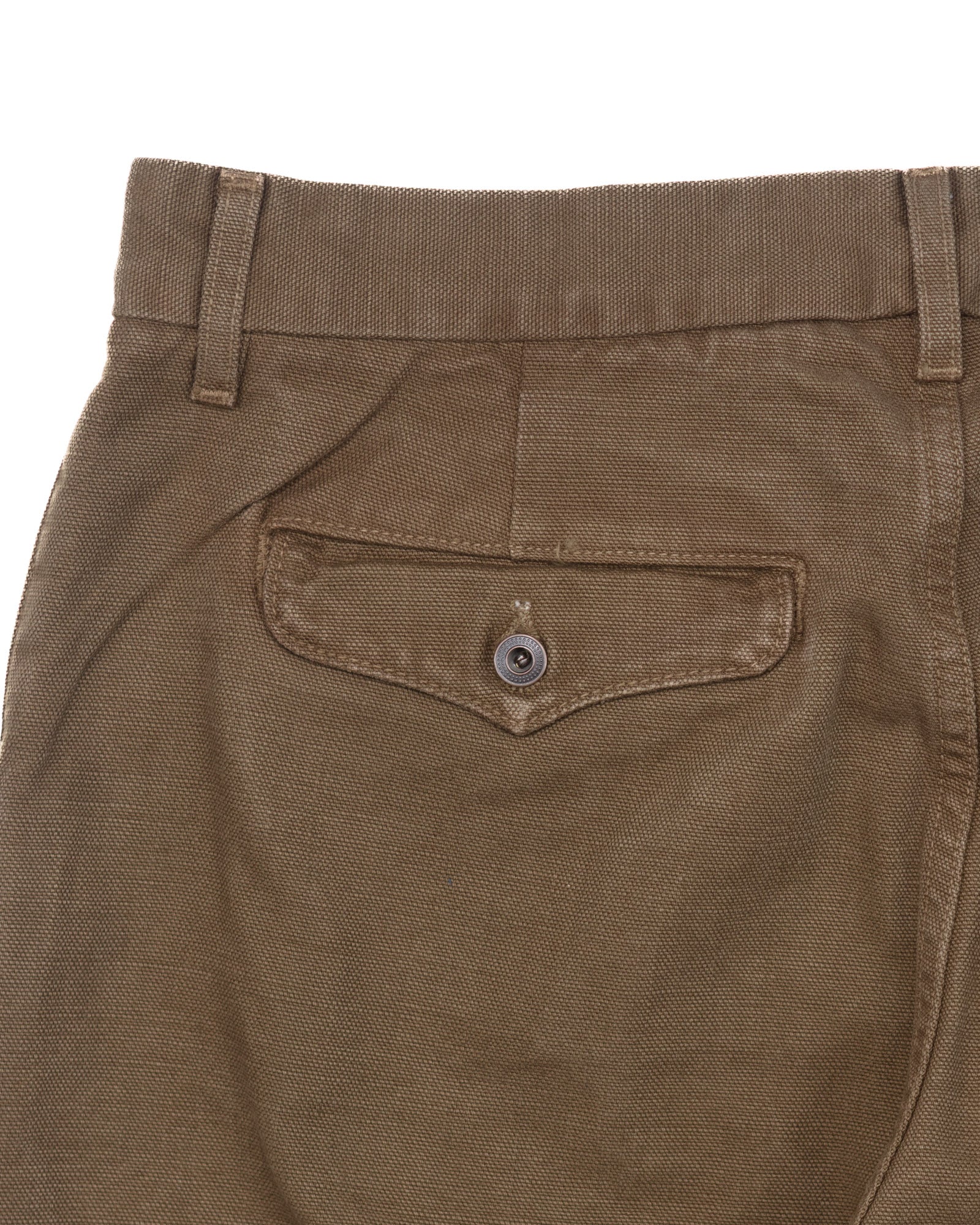 Workers Chino 14oz Slub Army Green - Image 8