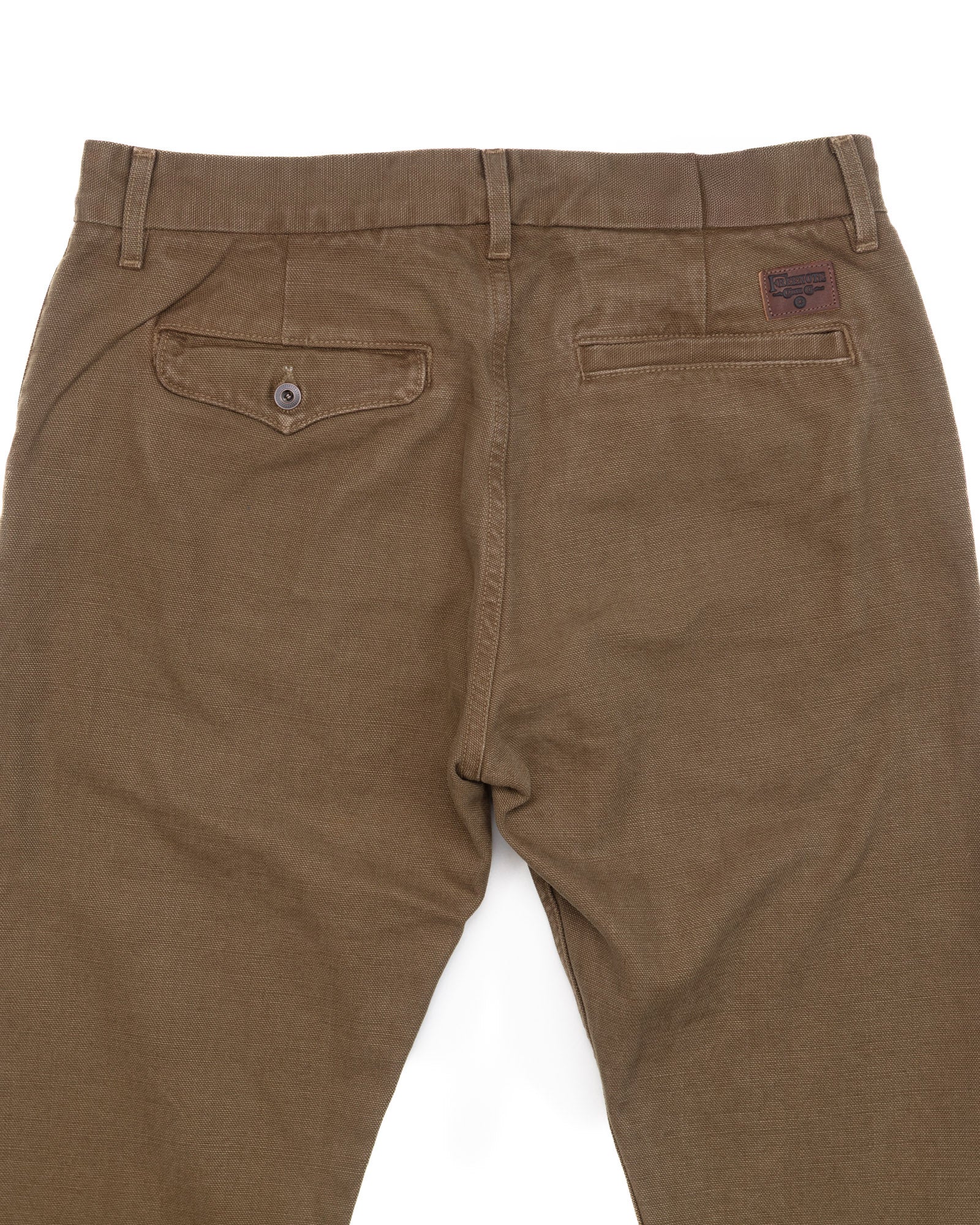 Workers Chino 14oz Slub Army Green - Image 9