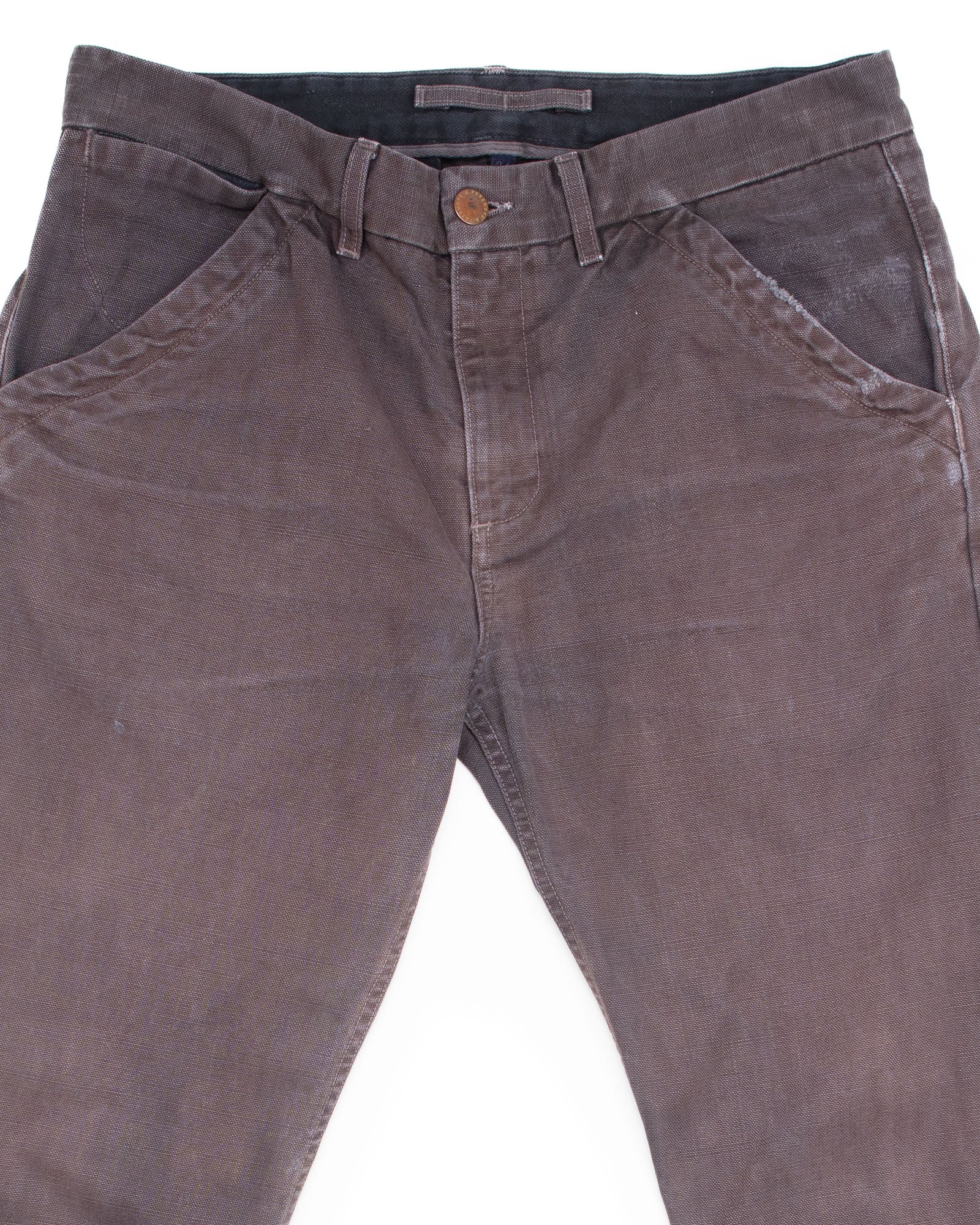 Worker's Chinos in Slub Bark #1542 - Image 2