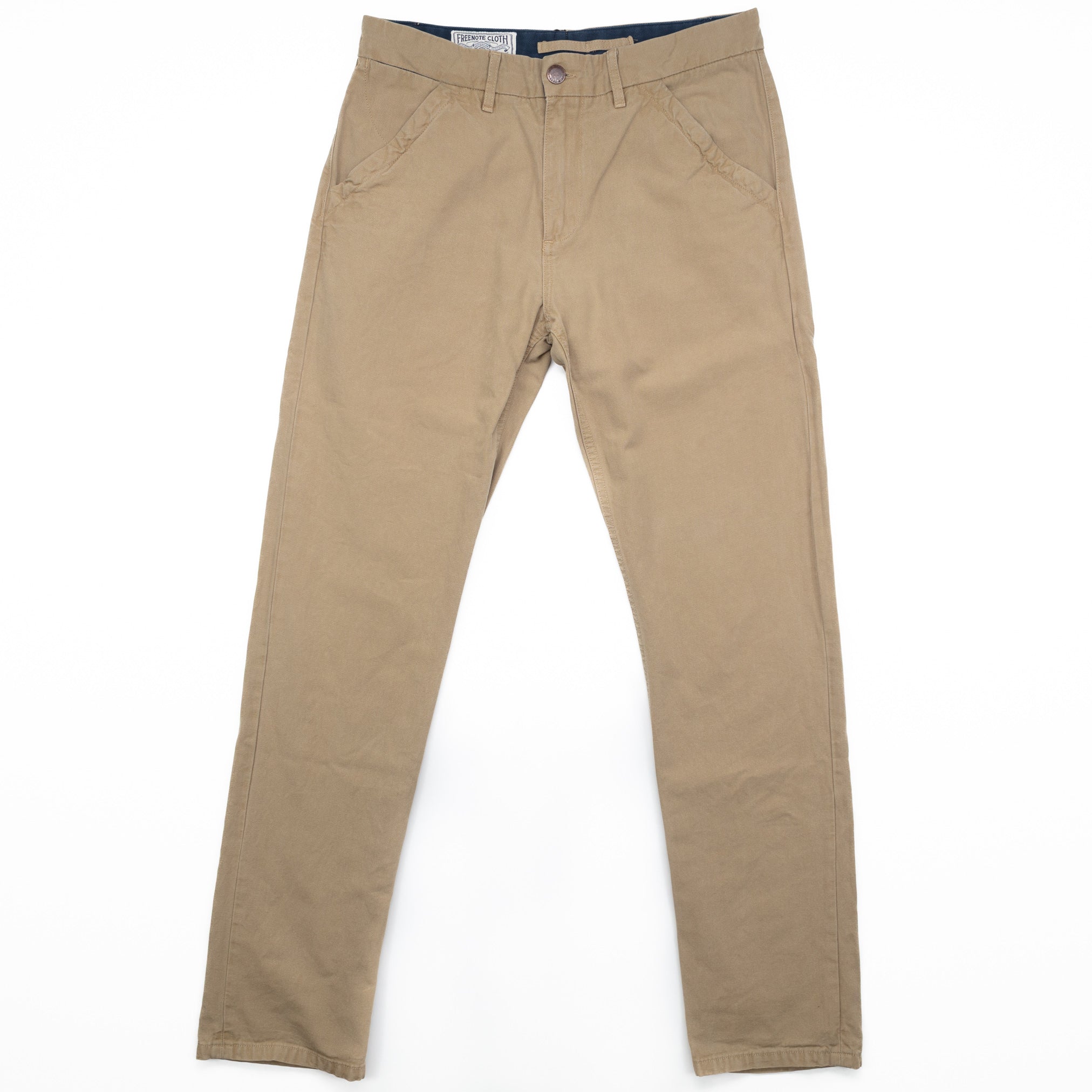 Workers Slim Fit Chinos in Tan #1225 - Image 3