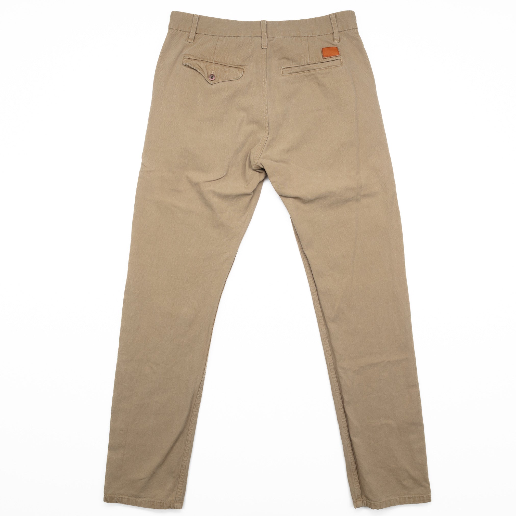 Workers Slim Fit Chinos in Tan #1225 - Image 4